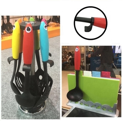 Ensembles d'outils de cuisine en nylon pour la cuisine à la maison Cuillères Turner Skimmer Spatula Pasta Server