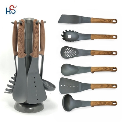 Outils de cuisine en nylon colorés et appareils électroménagers de toutes les couleurs pour la cuisson antiadhésive
