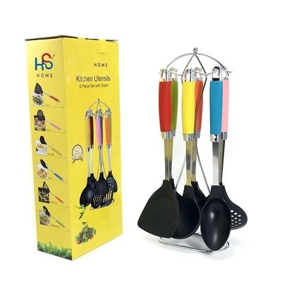 7PCS Ensemble d'outils de cuisine ménagers échantillon pour les accessoires de cuisine essentiels ODM ou OEM