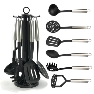 Ensembles d'outils de cuisine en nylon résistant à la chaleur