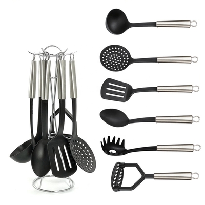 Ensembles d'outils de cuisine en nylon résistant à la chaleur