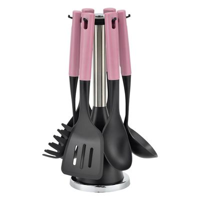 Utilisateurs de cuisine 7 pièces Utilisateurs de cuisine avec poignées de couleur Durable et résistant à la chaleur