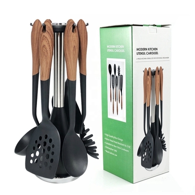 PA66 Outils de cuisine en plastique pour une résistance à haute température et une commodité