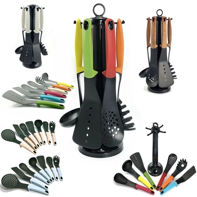 Ensembles d'outils de cuisine en nylon compact