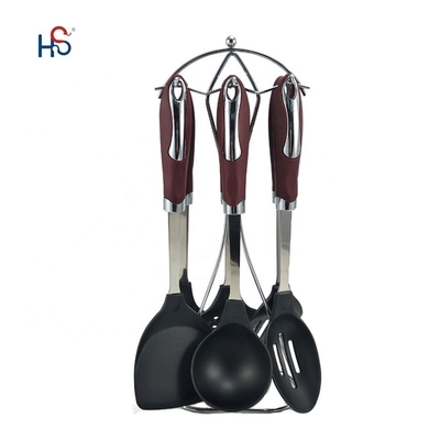 Ensembles d'outils de cuisine utilisés quotidiennement avec ensemble d'outils de cuisine à poignée ABS