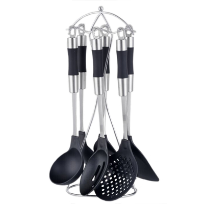 Cuillère en plastique Spatula fourchette cuillère Tong Turner Utilisateurs de cuisine avec logo personnalisé