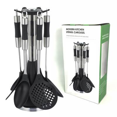 Cuillère en plastique Spatula fourchette cuillère Tong Turner Utilisateurs de cuisine avec logo personnalisé