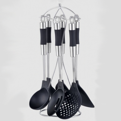 Cuillère en plastique Spatula fourchette cuillère Tong Turner Utilisateurs de cuisine avec logo personnalisé